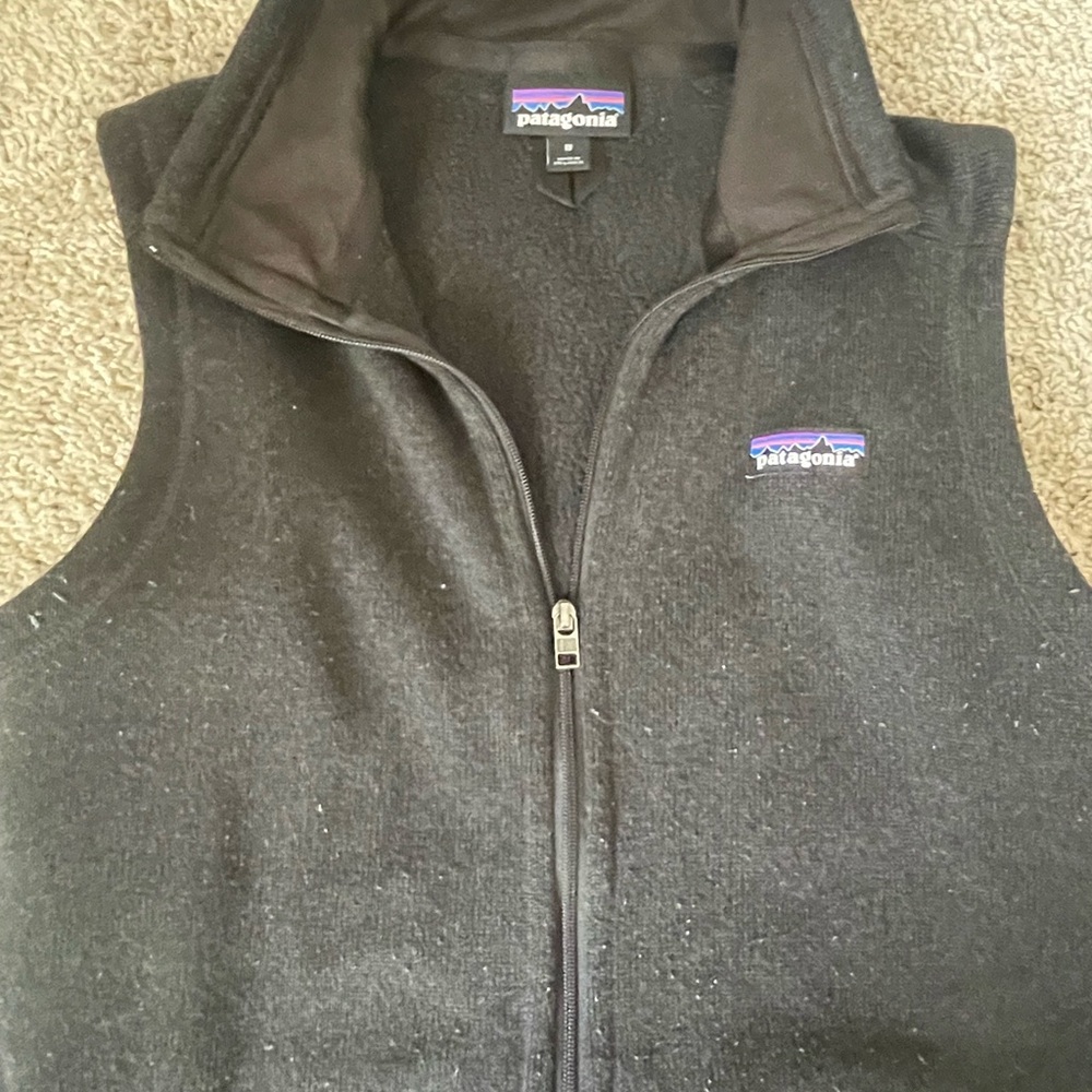 Patagonia Black Womens Better Sweater Vest